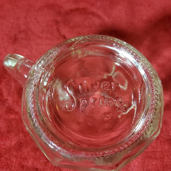 Vintage Silver Spring Heavy Glass 8 Oz Child Size Rootbeer Mug w/Handle 4.25" - Picture 5 of 5